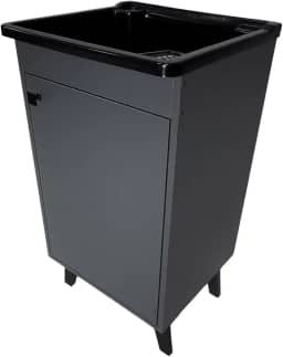 Gabinete Premium Retrô + Tanque 26 L Área De Serviço Lavanderia