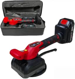 Máquina de Assentar Pisos Porcelanatos Vibradora com Ventosa Com Carregador e Case de Transporte Suporta até 100 kg