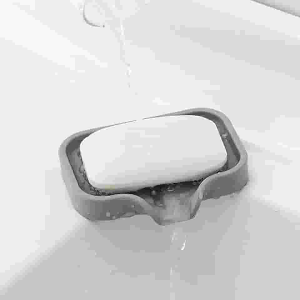 Saboneteira Tapete para Pia com Drenagem de Água