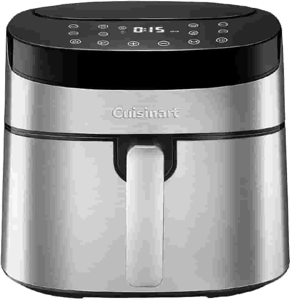 Air Fryer Digital, Cuisinart, 7,2 Litros, 3 Anos de Garantia, 1800W, 220V - Preto com Aço Inox