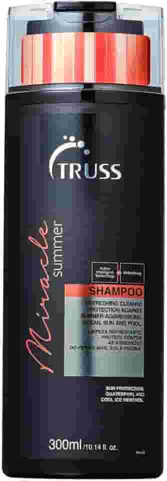 Truss Shampoo Miracle Summer | Proteção UV e Térmica | Cabelos Coloridos | 300ml