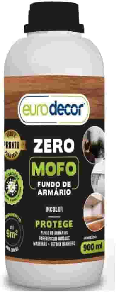 Verniz Zero Mofo Euro Decor Fundo de Armário 900ml Parede e Teto de Banheiro