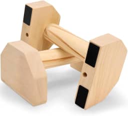 Kit 2 Barra Paralela, Par de Apoios para Flexão, Suporte Flexão, Equipamento de Treino em Casa, Suporte de Barra Paralela 9 * 30 * 13 cm, Ideal para Fortalecer Peito, Braços e Corpo