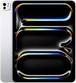 Apple 2024 iPad Pro de 13 polegadas (Wi-Fi, de 256 GB, Vidro convencional) - Prateado (M4)