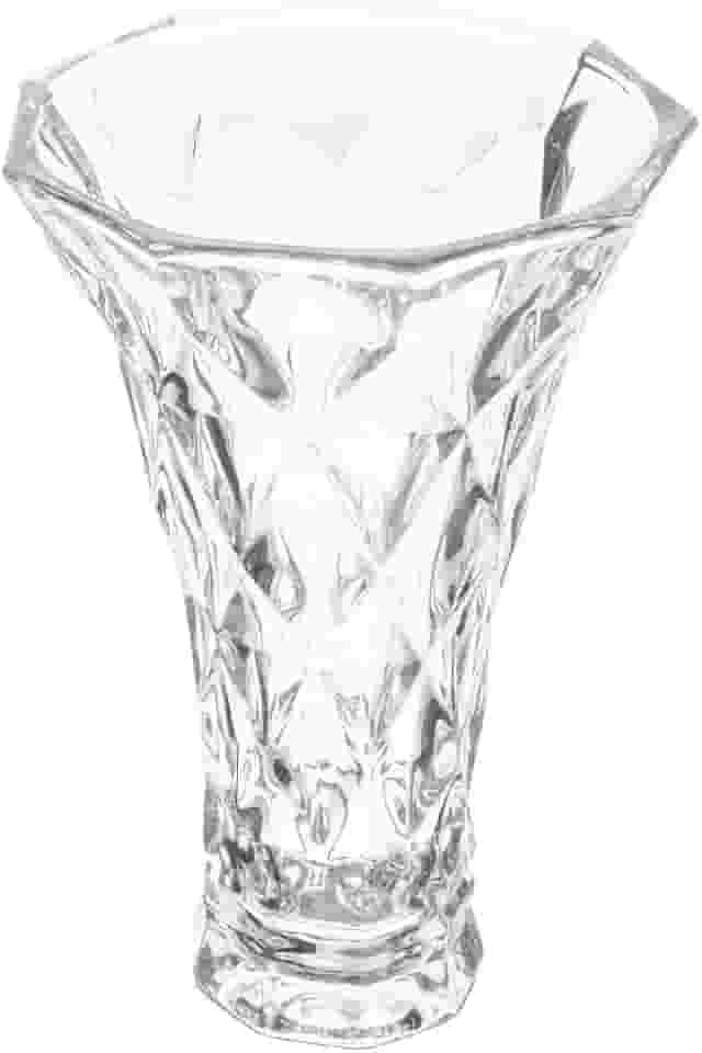 LYOR - Vaso de Vidro Diamond 8cm x 15cm