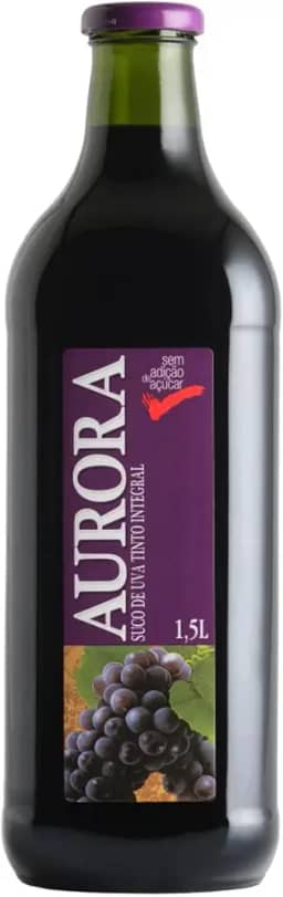suco de uva integral aurora tto 1,5l vd