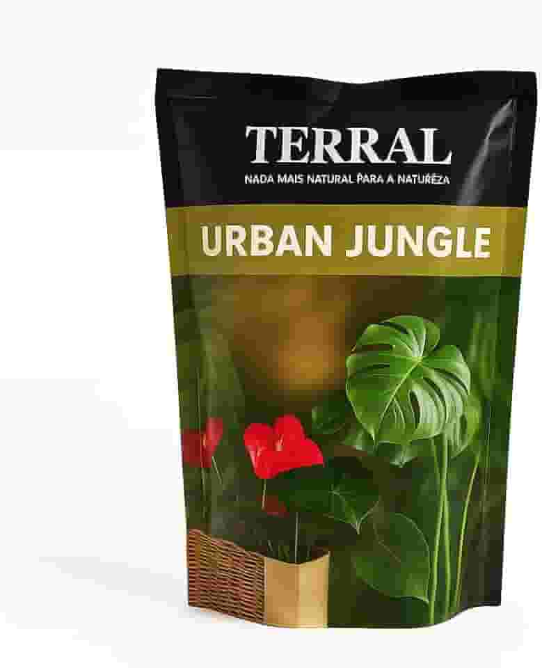 Terra Vegetal TERRAL URBAN JUNGLE 8L – Substrato Ideal para Ambientes Internos