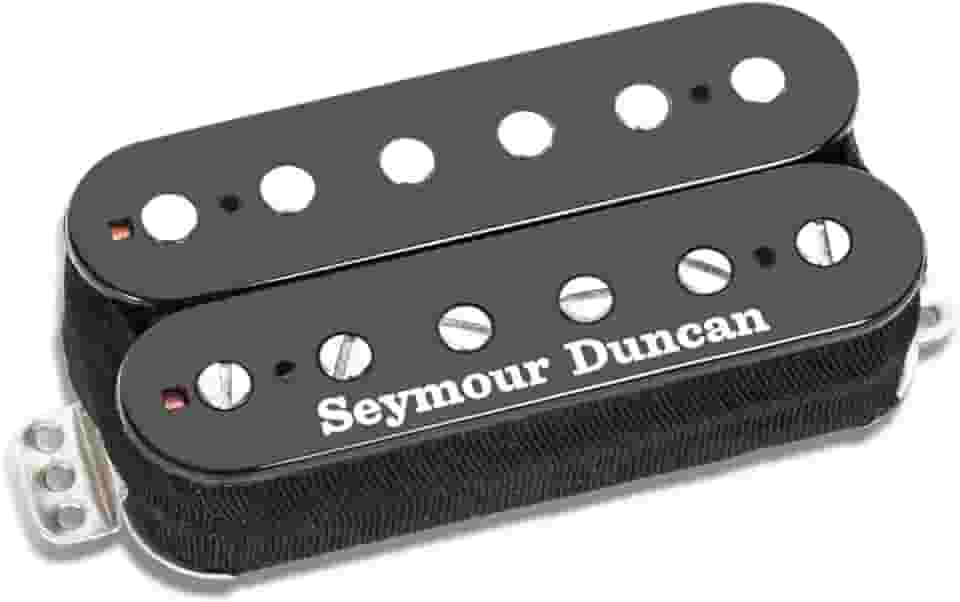 Seymour Duncan Captador Humbucker de alto rendimento personalizado 5 - Captador de ponte para guitarras elétricas, tom completo com alcance médio escavado
