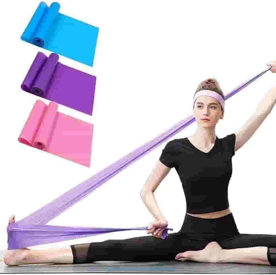 Thera Band Faixa Elástica Fisioterapia Thera Band Academia Para Exercícios Multifuncionais Espessura 0.35mm 1,5 metro Largura 15cm Yoga Pilates