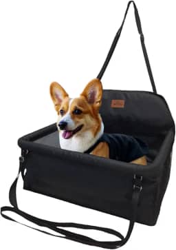 Cadeira Assento Transporte Pet Cachorro Gato Carro Seguro Confortável Viagem Até 30kg