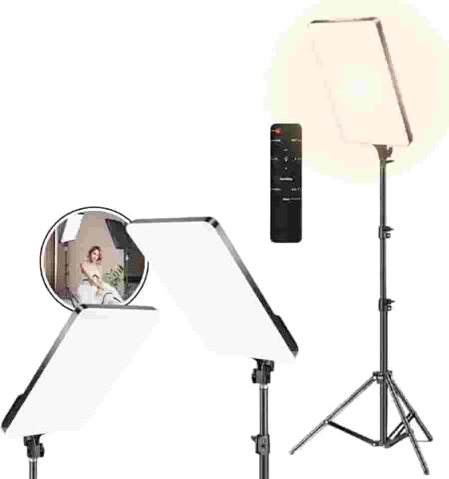 Ring Light Iluminador Led Foto Profissional 40cm Tripé 210cm 110v/220v 16 Polegadas Com Controle Remoto – Iluminação de Estúdio para Fotografia - Lene (16 Polegadas)