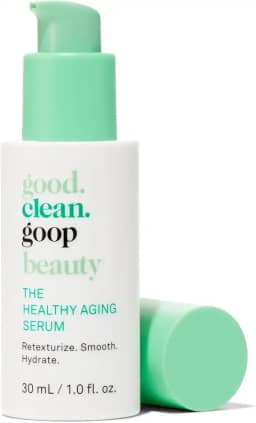 good.clean.goop Beauty The Healthy Aging Serum | Sérum Facial com Ácido Tranexâmico, Ácido Shikimico e Óleo de Goji Berry | Sérum para ajudar a suavizar rugas e linhas finas | Sérum antienvelhecimento
