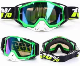 Óculos de Proteção - Antiembaçante e Resistente a Impactos, Proteção UV, Lente de dupla camada, Óculos de esqui - Para Motociclismo, Esqui