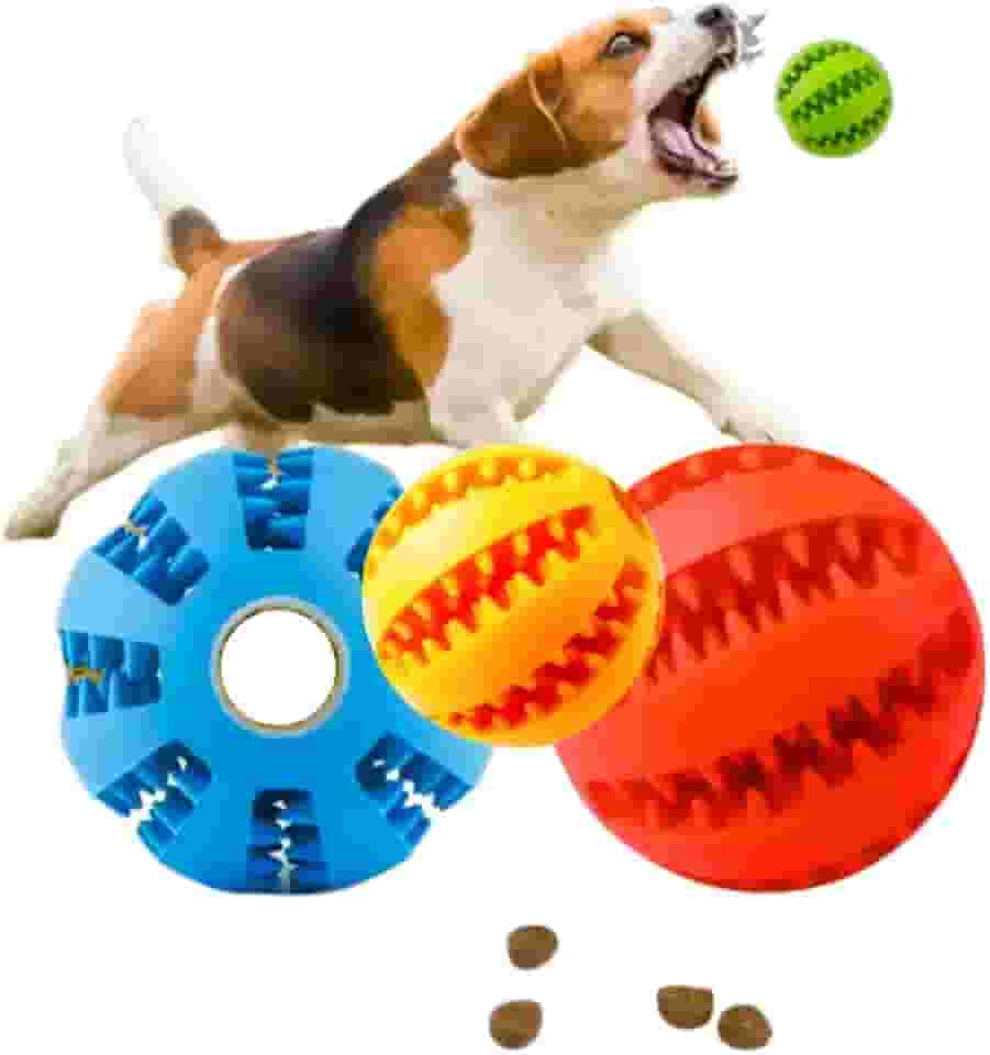 Bola Bolinha Brinquedo Cães Cachorro Pet Porta Para Petisco Ração Limpeza Dental (6cm Verde)