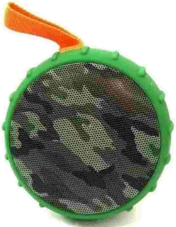 Caixinha de Som à Prova D'água TWS - Mini Caixa Som Bluetooth 5.0 para Piscina, Praia e Viagens(VERDE CAMUFLADO)