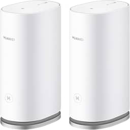 Roteador, HUAWEI WiFi Mesh 3, Wi-Fi 6 em Toda Casa com Até 3000Mbps, HarmonyOS Mesh+, Conexão com Um Toque, Branco, Kit com 2 unidades