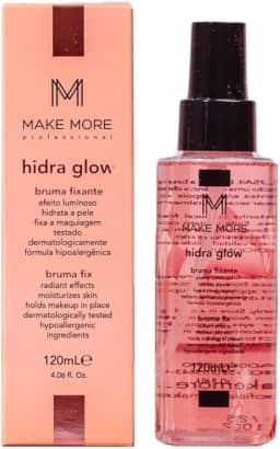 Bruma Fixadora Maquiagem Hidratante Make More Hidra Glow 120ml Iluminadora