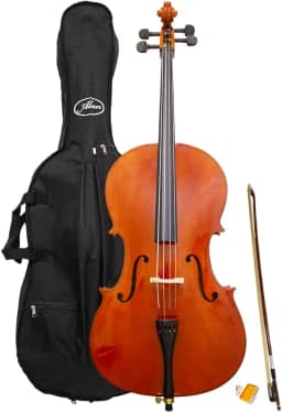 Violoncelo AL 1210 4/4 Alan Com Capa Arco Breu