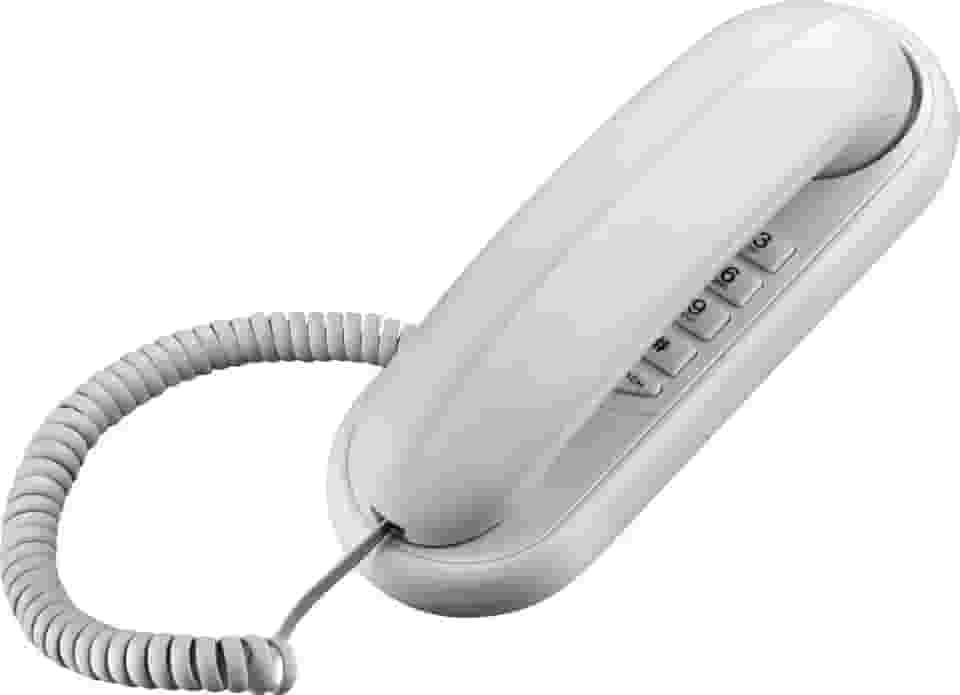 Telefone Com Fio TCF1000 Elgin Redial Flash Pause Gondola Branco