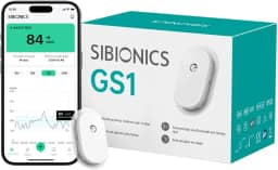 SIBIONICS CGM GS1 – Monitor de Glicose Contínuo 14 dias | 288 Leituras/dia | Sem Escaneamento | Bluetooth | Relatórios AGP | IP28 à prova d’água | Aplicador Indolor