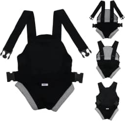 Canguru Click - Bebê Passeio - Suporta Até 15 Kg Preto