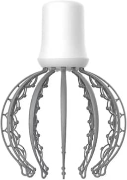 Kaxilu Massageador De Cabeça Elétrico com 12 hastes - Alívio do estresse e dor - Massagem do couro cabeludo