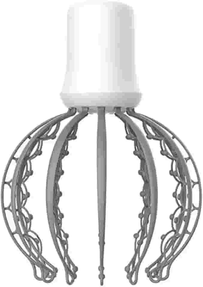 Kaxilu Massageador De Cabeça Elétrico com 12 hastes - Alívio do estresse e dor - Massagem do couro cabeludo