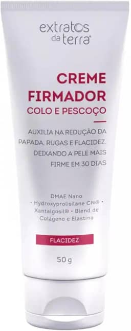 Creme Firmador Colo Pescoço Papada Extratos da Terra 50g
