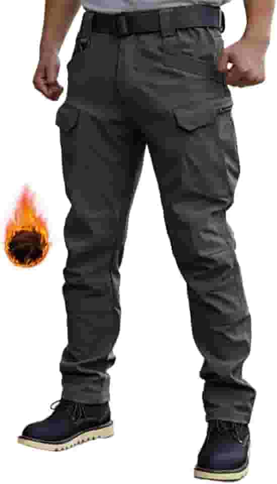 Calças táticas masculinas de trabalho resistentes à água para caminhadas militares