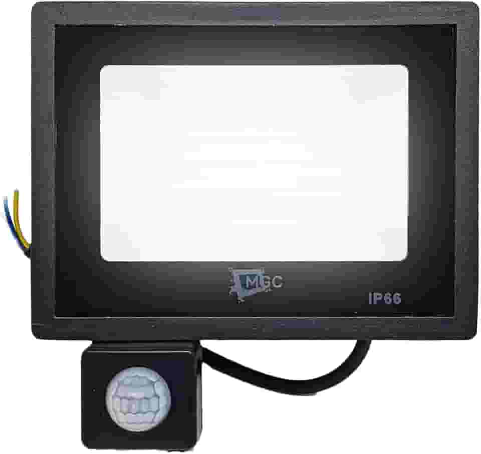 Refletor Led 100w Sensor Presença Holofote Fotocélula Ip66