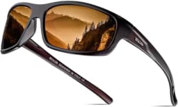 Óculos de sol esportivos polarizados para homens, leve, armação TR90, óculos de sol para dirigir, ciclismo, pesca, proteção UV