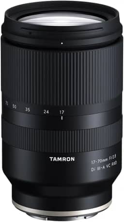 Tamron Lente 17-70mm f/2.8 Di III-A VC RXD para câmeras Sony E APS-C Mirrorless preta