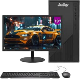 Computador Completo Bestpc Intel I5 8gb Ssd 240gb Monitor Led 19' BestBoy