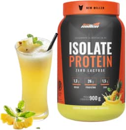 Whey Isolate Protein Zero Lactose Abacaxi com hortelã New Millen 900