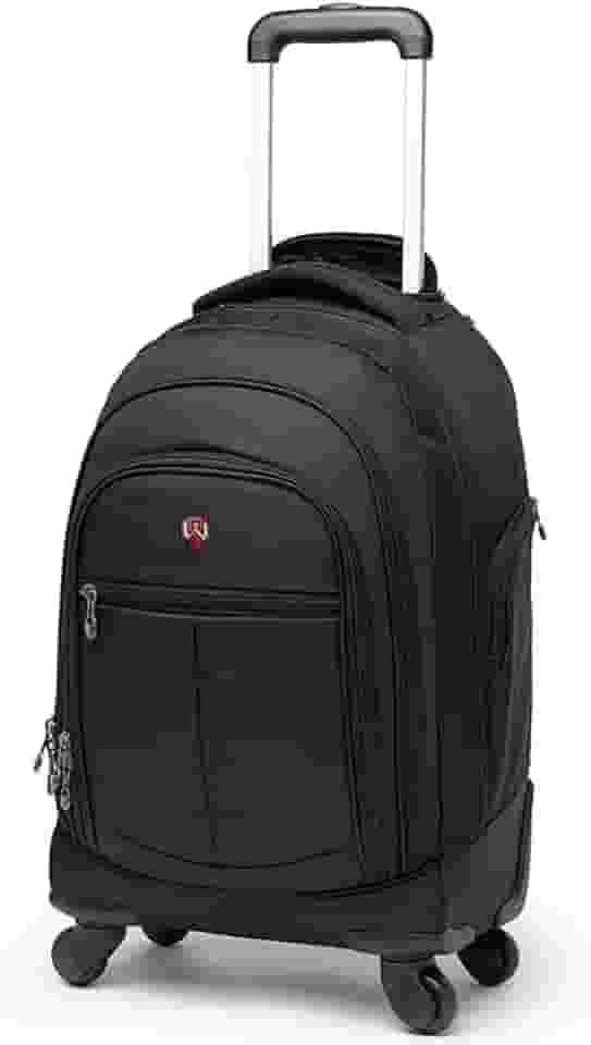 Mochila Com Rodinhas 360° Resistente Notebook Swissport