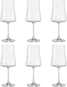 Jogo 6 Taças De Vinho Xtra Luxo Cristal Bohemia - 560ML