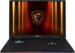 MSI Raider A2XWJG-452US, Notebook Gamer 18 Polegadas, Intel Core Ultra 9 285HX, RTX 5090 24GB, 64GB RAM DDR5, SSD 2TB, Windows 11, Tela QHD+ 240Hz, Preto