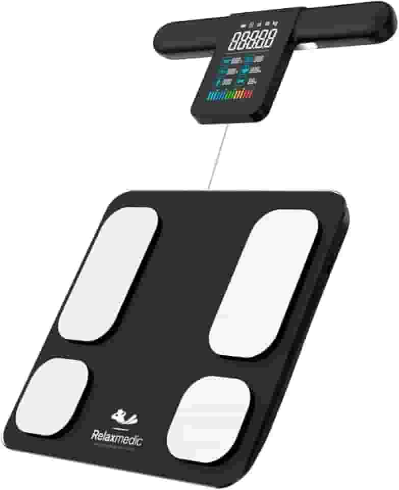 Balança Bioimpedância Corporal Digital Bodyscan - Relaxmedic Cor Preto