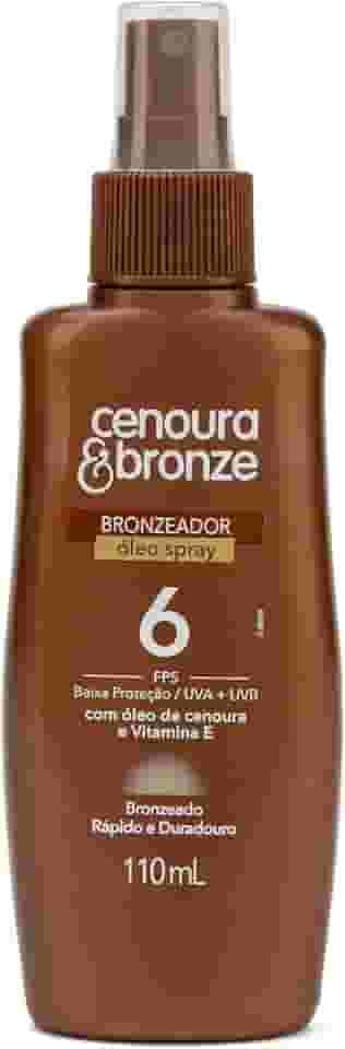 Cenoura e Bronze Óleo Bronzeador Spray Fps6