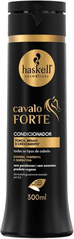 Shampoo Cavalo Forte 300 ml, Haskell, Dourado
