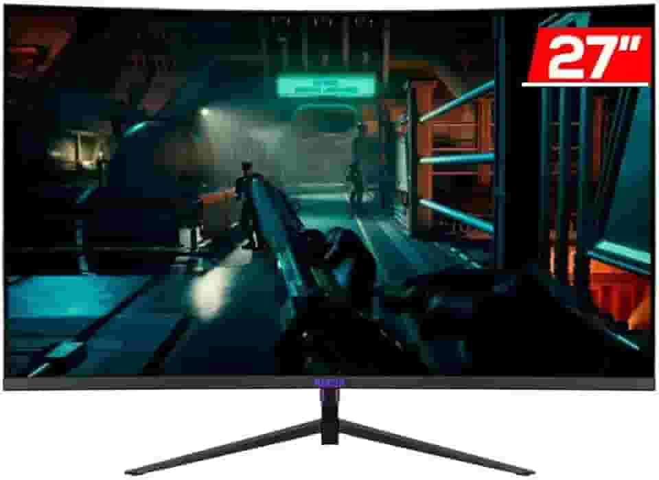 Monitor Gamer | Mancer Valak VX4S | 27' Curvo VA 2K 165Hz 1ms | FreeSync/G-Sync | HDMI/DP | MCR-VLKVX4S-BL04