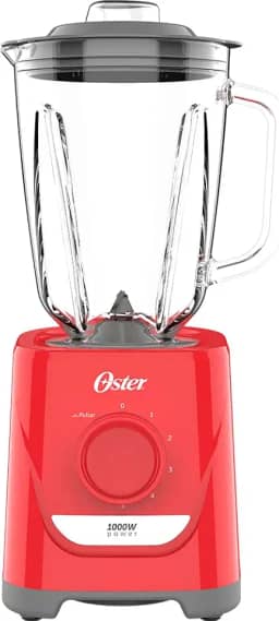 Liquidificador Oster, 220v, 1000W, Vermelho - OLIQ501