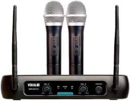 Microfone Sem Fio Duplo Vokal VWS 20 Plus