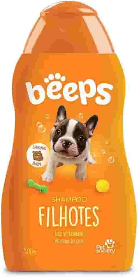 Beeps Shampoo Filhotes 500ml Beeps para Cães, Pet Society
