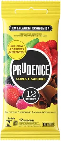 Preservativo Prudence, Opaco, Pacote de 12