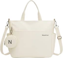 Bolsa Feminina Transversal Grande Espaçosa Faculdade Trabalho Academia