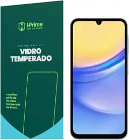 Pel�cula HPrime de Vidro Temperado Para Samsung Galaxy A15 / A15 5g / M15 Anti Impacto 9H