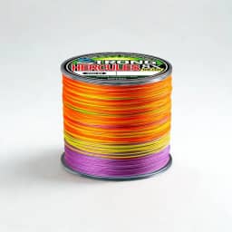 Linha de Pesca Multifilamento 8X Sealine Hercules Braid 300m 0.20mm 9,9kg Multicolorida Resistente para Molinete e Carretilha