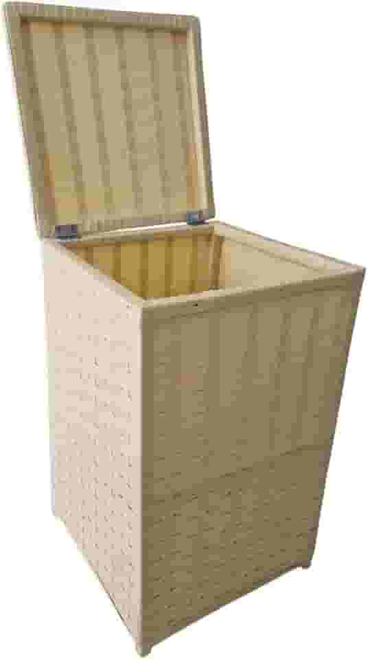 Cesto de Roupas Organizador Multiuso Versátil e Elegante 35X35 (PALHA)