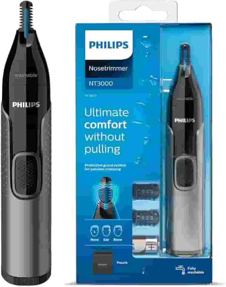 Aparador de Pelos Philips NT3650/16 Nariz Orelhas e Sobrancelhas